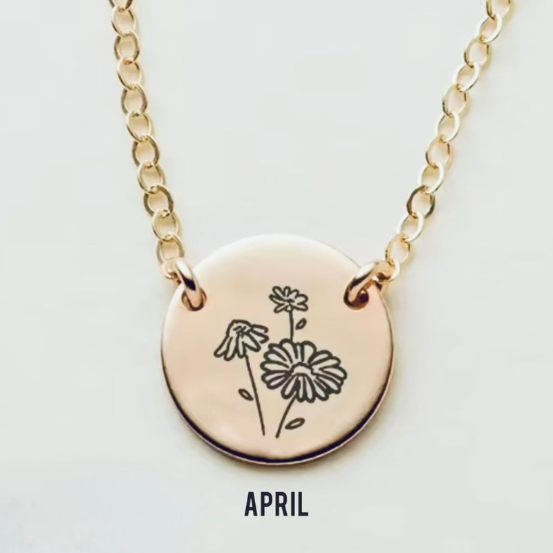 Birthflower Necklace