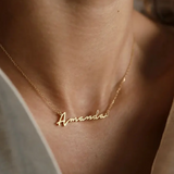 Breezy Cursive Name Necklace