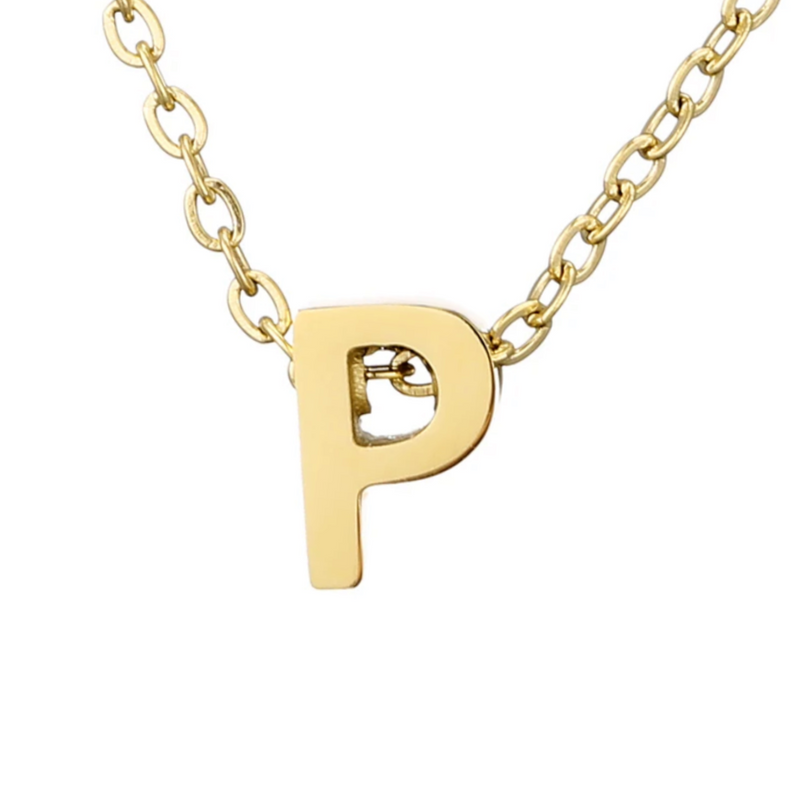 Initial Charm Necklace