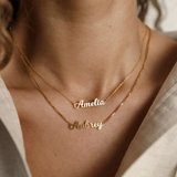 Bold Cursive Name Necklace