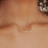 Dainty Script Name Necklace