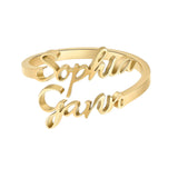 Custom Name Ring