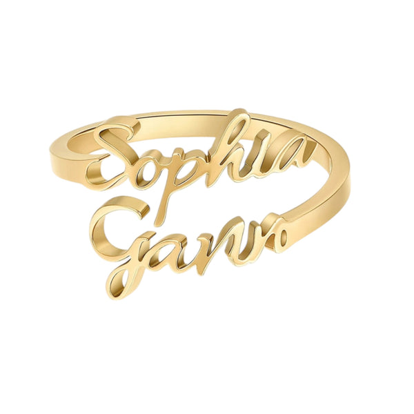 Custom Name Ring