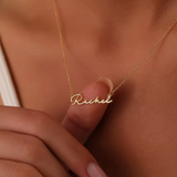 Dainty Script Name Necklace