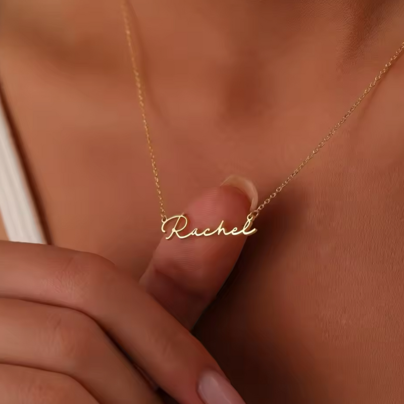 Dainty Script Name Necklace