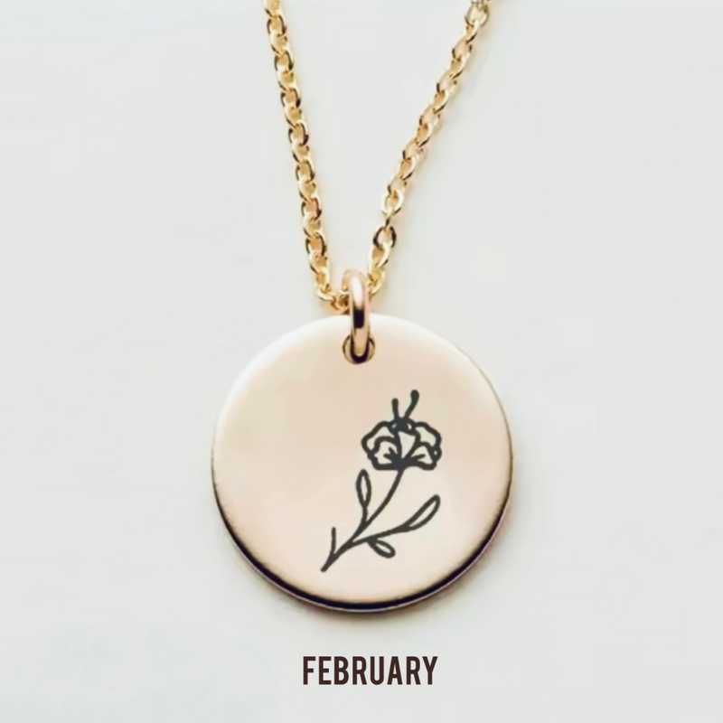 Birthflower Necklace