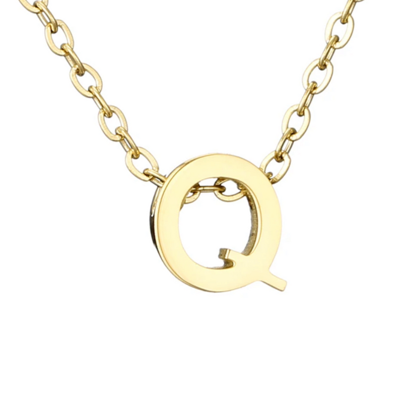 Initial Charm Necklace