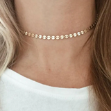 Sequin Disc Chocker